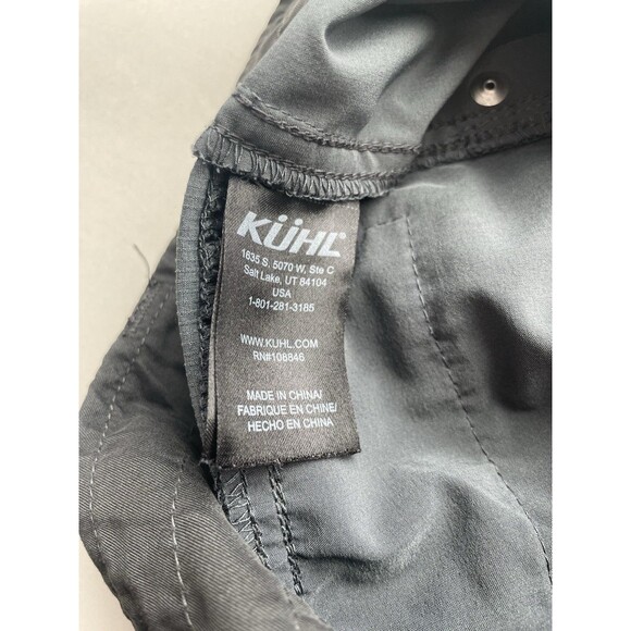 Kuhl Men’s Dark Gray Cargo Utility Shorts 7 Pockets Outdoor Hiking Camping 36 - Picture 11 of 13